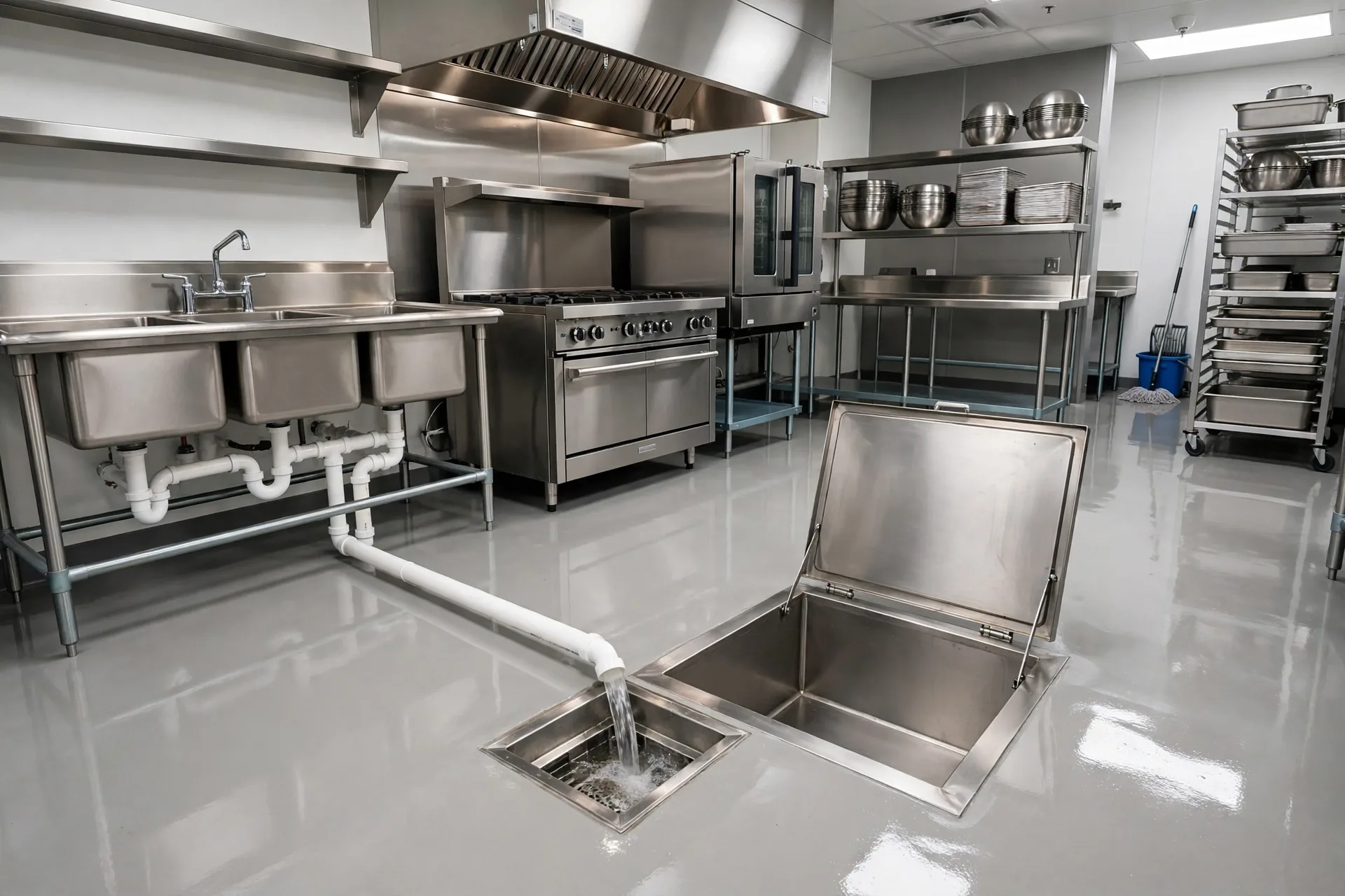 Restaurant and Retail Plumbing —  Restaurant Plumbing in the Route 50 Corridor by Bowie Plumbing Company