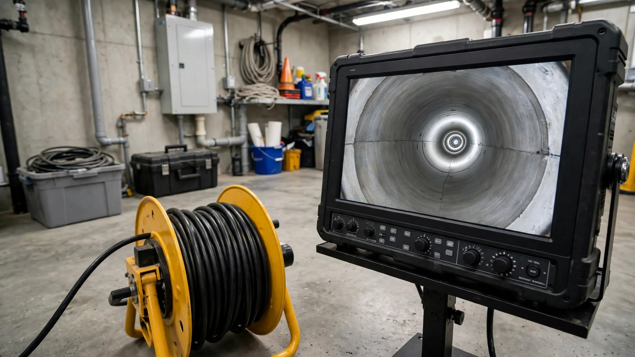 Sewer Camera Inspection —  Sewer Camera Inspection in Pointer Ridge by Bowie Plumbing Company