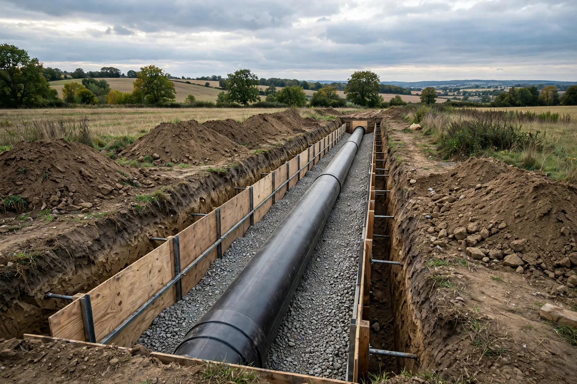 Sewer Line Repair and Replacement —  Sewer Line Replacement in Pointer Ridge by Bowie Plumbing Company