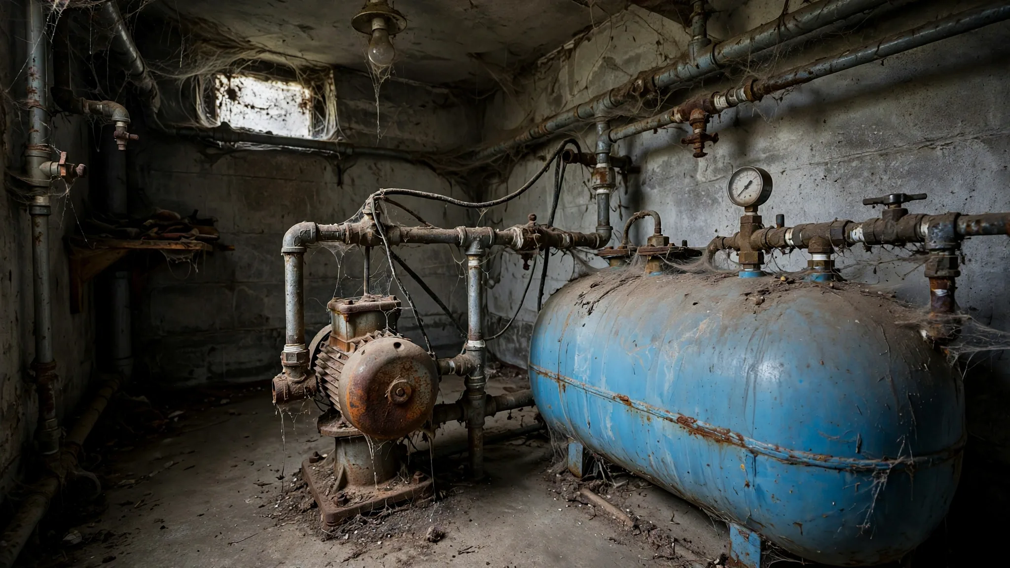 Before photo,  Well Pump and Well Services in Governors Bridge, by Bowie Plumbing Company